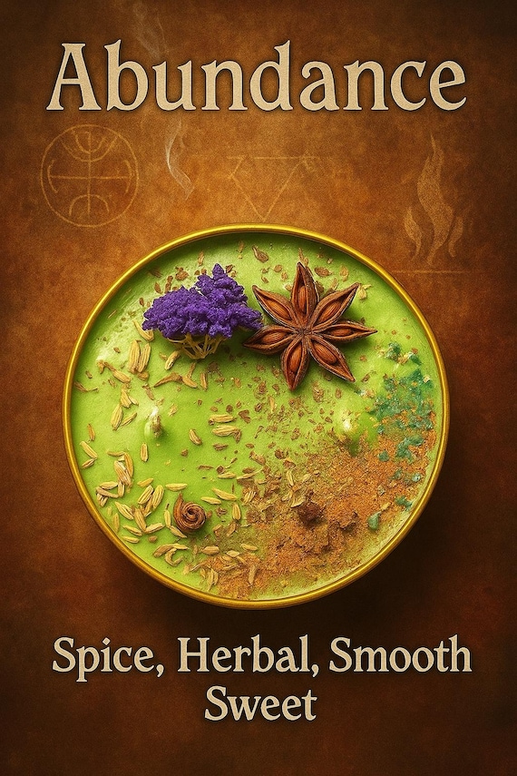 Abundance Intention Candle