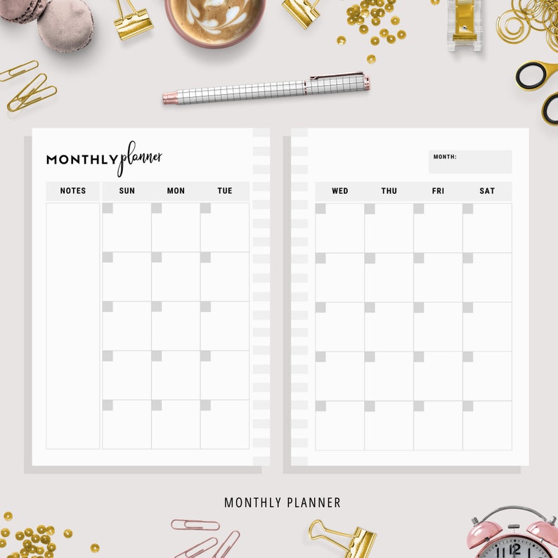 A5 Student Planner Printable Study Planner School Planner | Etsy