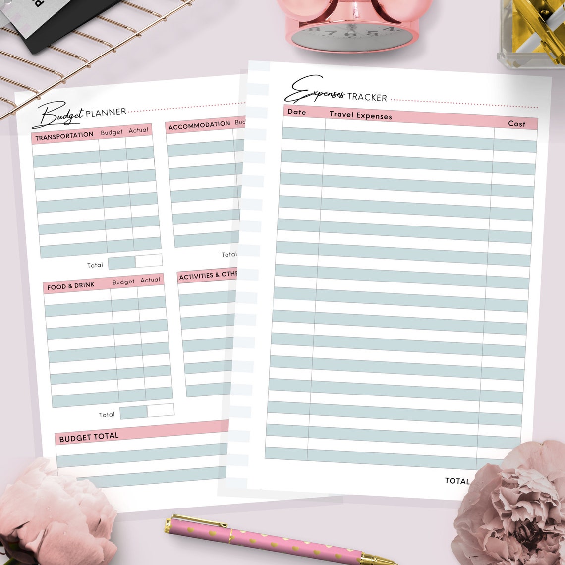A5 Travel Planner Printable Travel Planner Trip Planner - Etsy
