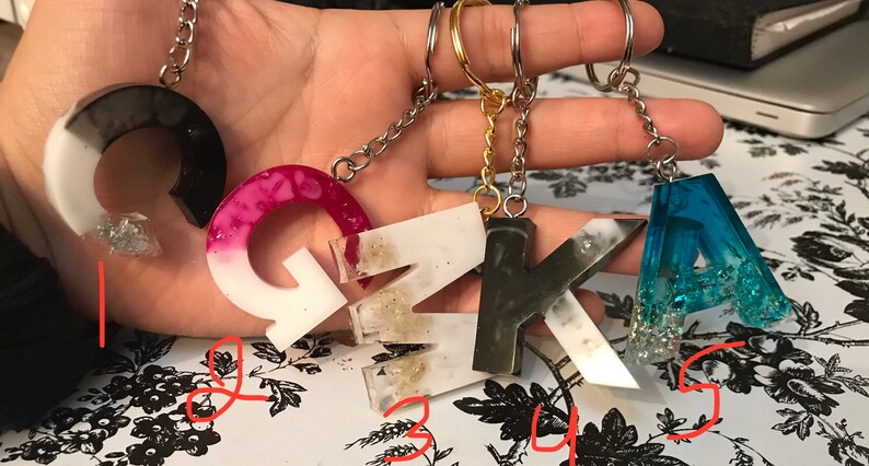 Resin custom keychains