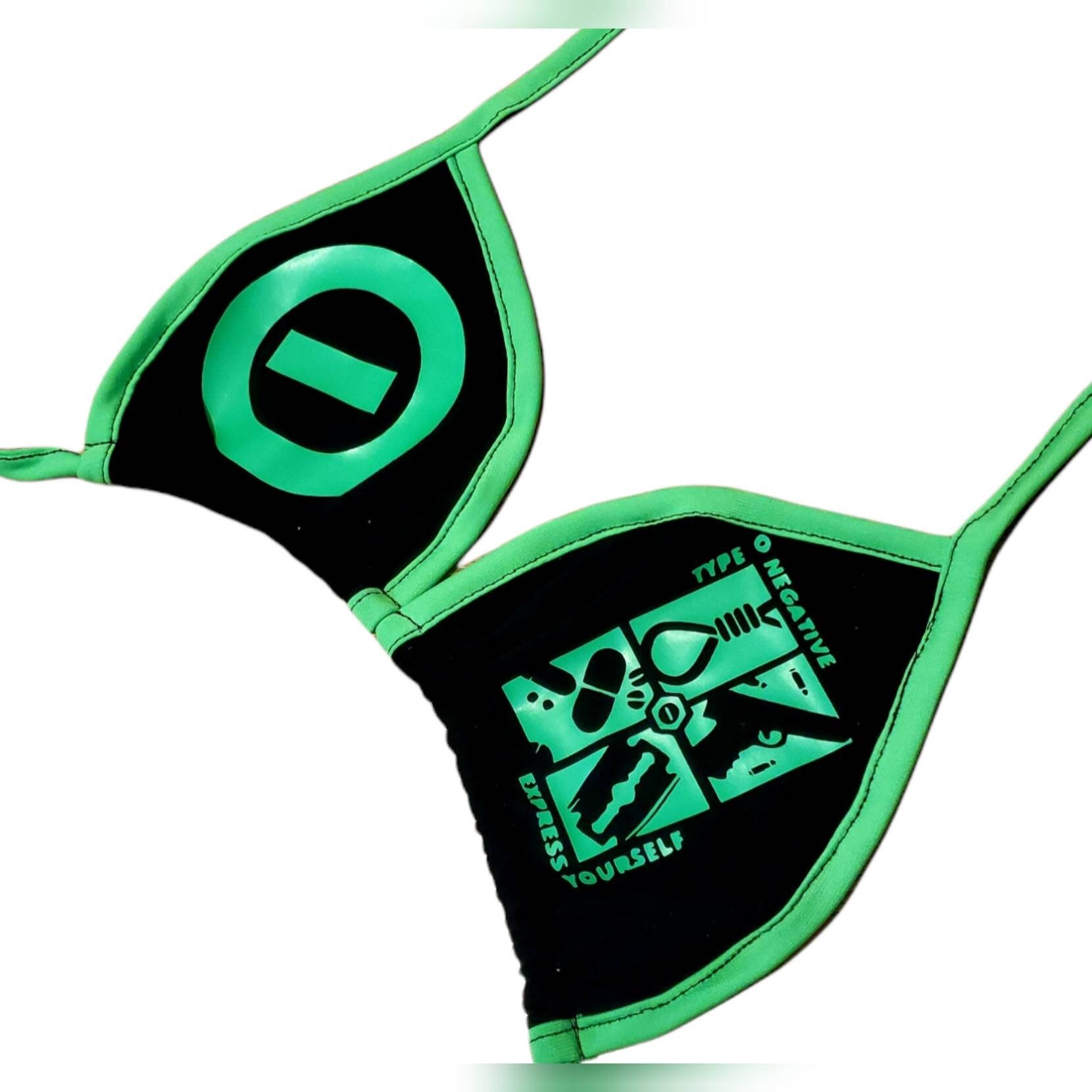 Custom Made to Order in Your Size Type O Negative Bikini Top Etsy