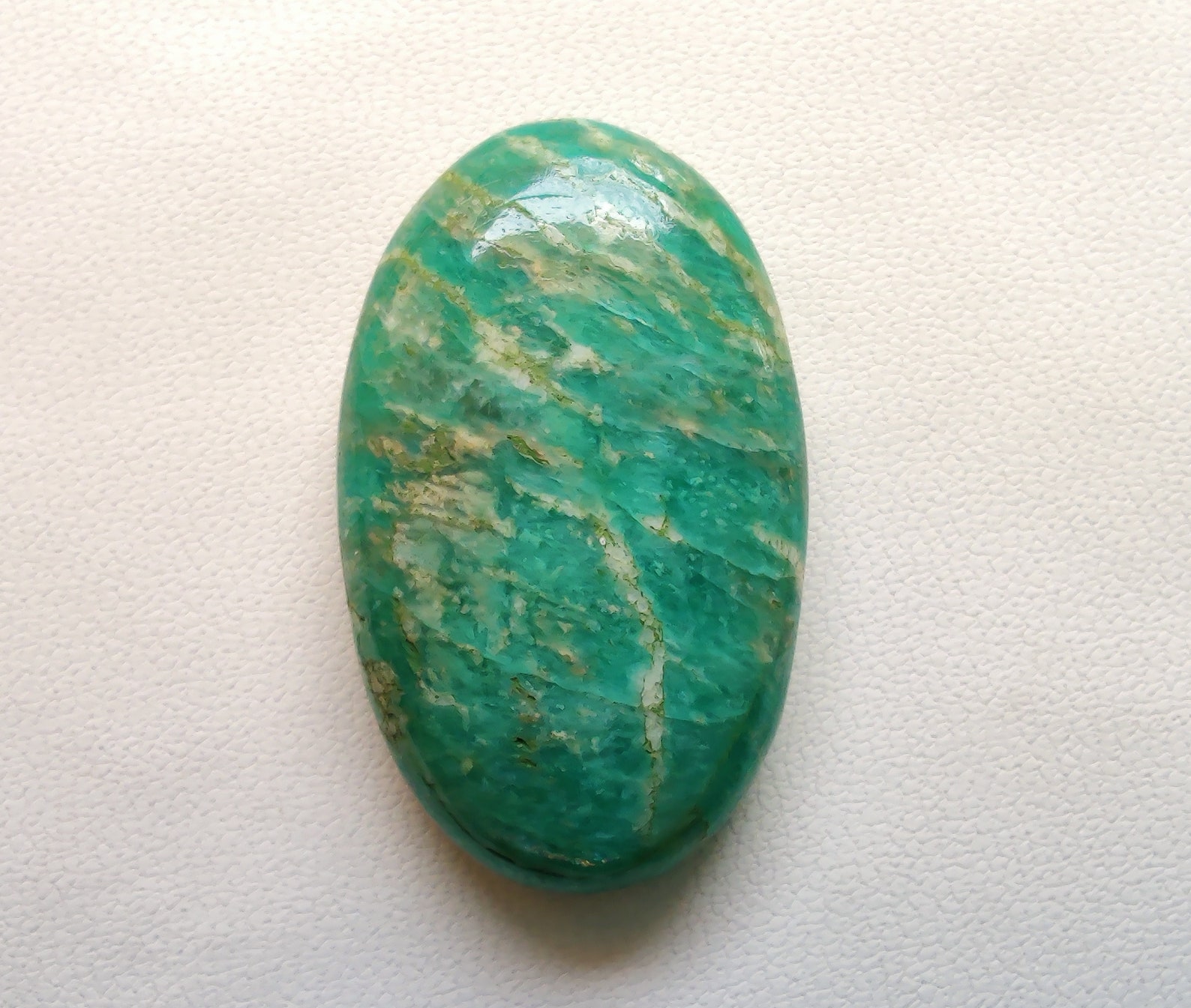WOW Natural Amazonite Cabochon, Natural Amazonite Gemstone, Semi ...