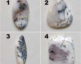 SALE Natural Dendrite Opal Cabochon, Amazing Dendritic Opal Loose Gemstone, Semi Precious Stone Mix shape