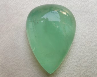 Natural Green Fluorite Gemstone, Fluorite Stone, Fluorite Beautiful Stone, Fluorite Oval Shape Green Gemstone,71Cts 33X24 MM L166