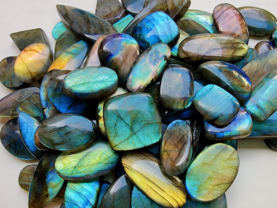 Cabujón Ovalado De 40x29 Mm, Pedras Precosas De Granto Negro