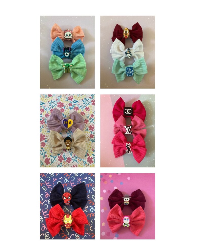 5\u201d Charm bows