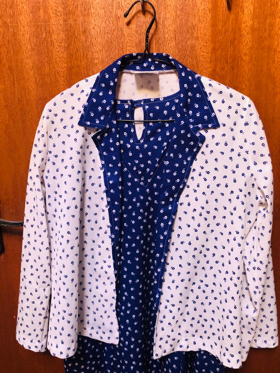 Norman hartnell 1950’s dress and jacket. Size 16.