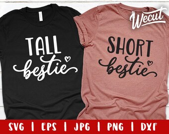 Download Short Tall Bestie Etsy