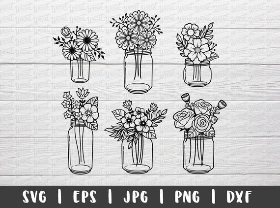 Free Free 102 Flower Jar Svg SVG PNG EPS DXF File