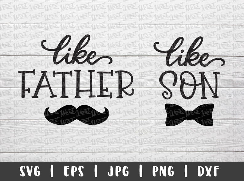 Download Daddy and Me Matching Shirt SVG Files for Cricut / Like ...