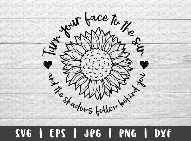 Free Free 307 Svg File Sunflower Svg Black And White SVG PNG EPS DXF File