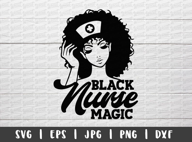 Download Black Nurse Magic svg Files for Cricut / RN CNA LPN svg ...