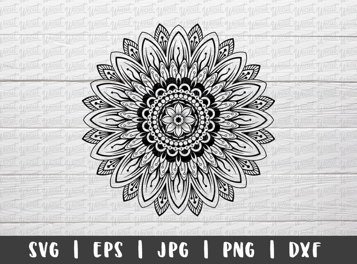 Free Free Cricut Mandala File 444 SVG PNG EPS DXF File