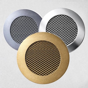 80mm; 100mm; 125mm; 160mm; 4 inch, 6 inch, 8 inch, 10 inch, 12 inch Round Vent Cover, Round Grille, Decorative Ventilation cover
