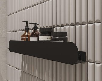 Stainless steel shower shelf, Any color shelf, Bathroom shelf, Spice rack, Kitchen organizer, home improvement, metal shower shelves