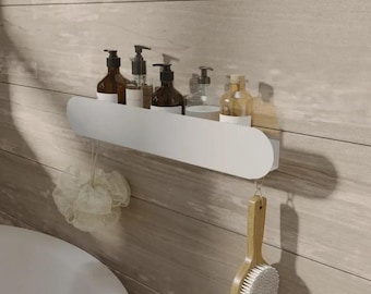 Stainless steel shower shelf, Any color shelf, Bathroom shelf, Spice rack, Kitchen organizer, home improvement, metal shower shelves