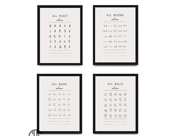 Nude Butt Poster - Etsy