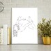 Minimal line art sensual print, Ass linking nude wall print Getting naked, sexual art, erotic wall art print sensual gift for partner