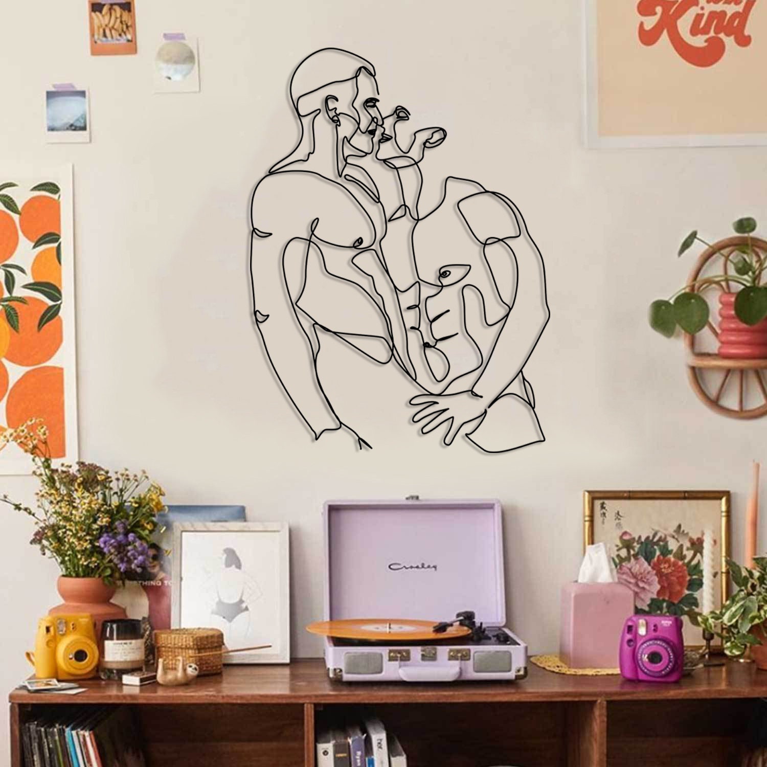 Naked Men Metal Wall Art Gay Couple Metal Art Lovemaking Etsy Australia