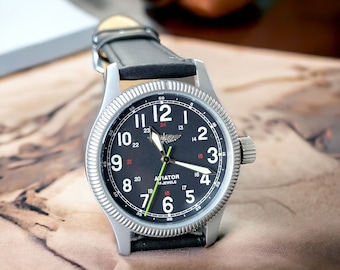 Russische Mechanische UDSSR Herrenuhr RAKETA Aviator Sturmanskie