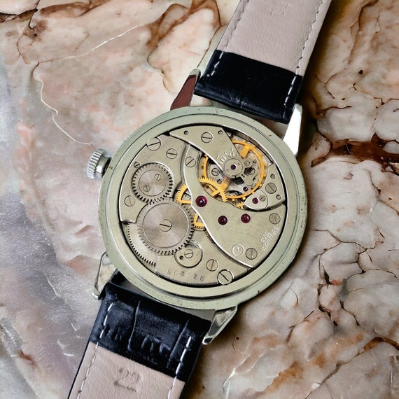 Soviet Molnia Regulator rare mechanical watch MOL… - image 6