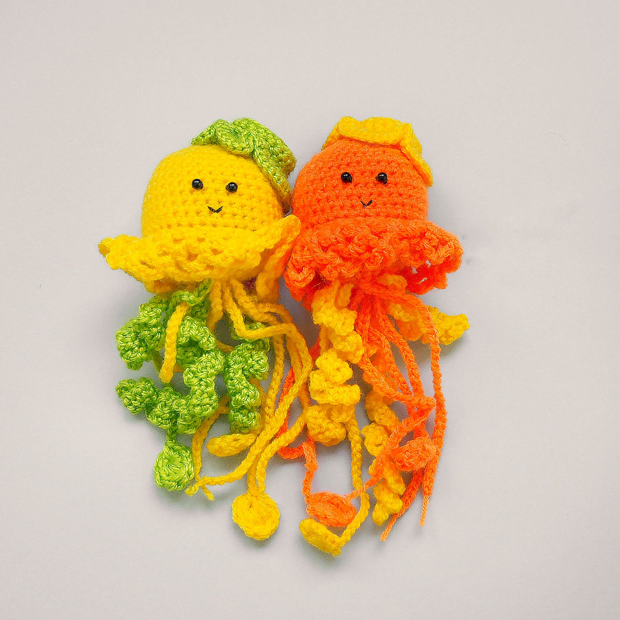 Crochet jellyfish cat toys Catnip kicker Handmade cat toys. Etsy