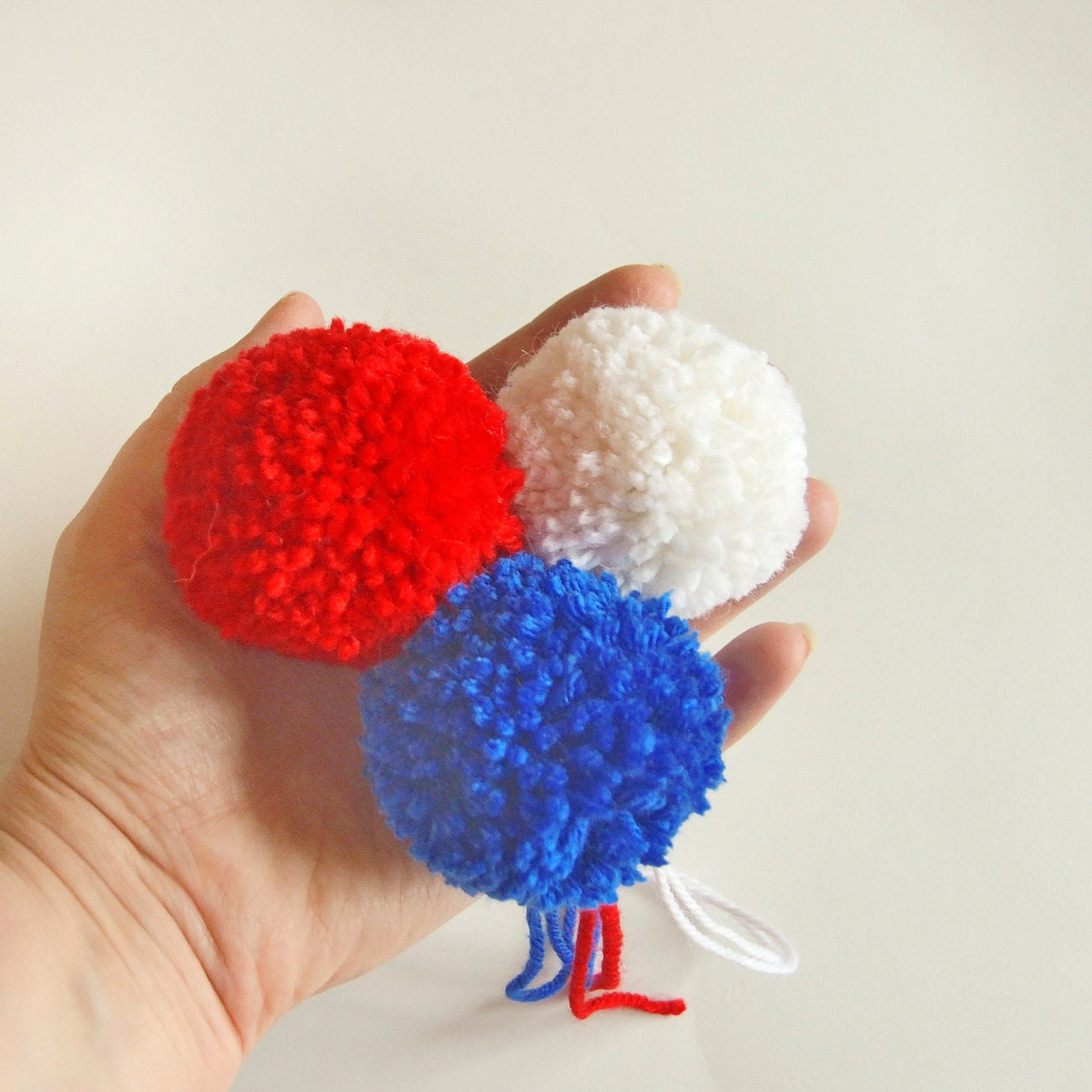 Pom pom handmade cat toys Rattle cat toys Catnip cat kicker Etsy