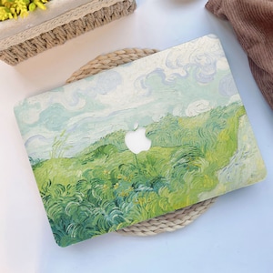 Van Gogh Oil Painting MacBook Case for MacBook Air 13, 11 Inch, MacBook Pro 13/15/16 inch, Retina Air MacBook 2021 Mountains Hard Case