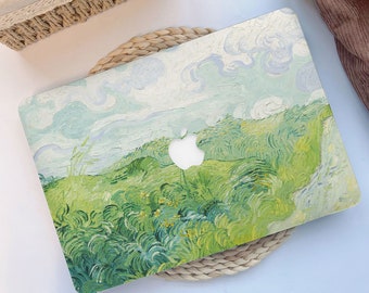 Van Gogh Oil Painting MacBook Case for MacBook Air 13, 11 Inch, MacBook Pro 13/15/16 inch, Retina Air MacBook 2021 Mountains Hard Case