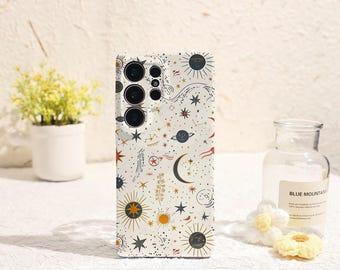 Galaxy Sun Art Samsung Phone Case Phone Case for Samsung Galaxy S25 S24 S23 S22 Plus Ultra Galaxy S Phone Case Galaxy A Phone Case