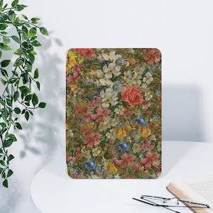 Coque pour iPad peinture à l'huile rose pour iPad 9,7 pouces 10,2 pouces 10,9 pouces 12,9 pouces iPad Air 5 4 3 2 iPad mini 6 5 4 Pro iPad 11 pouces 2022 2021 2020 Housse pour iPad