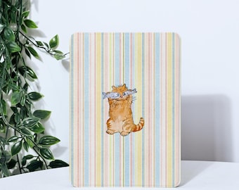 Cat Stripe Cute Kobo/Kindle Paperwhite 12th Case,Paperwhite 11th 6.8" 10th 6" Cover,All New Kindle Colorsoft,Kindle 2024,Kindle Case