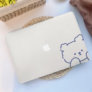 Niedliche Anime Tiere MacBook Hülle für MacBook Air 2020 2022, MacBook Air 13 M1/M2, MacBook Pro 13/15/16 Zoll, Retina Air MacBook 2021