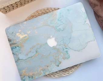 Blue Marble Stone MacBook Case for MacBook Air 2020 Case, MacBook Air 13, 11 Inch, MacBook Pro 13/15/16 inch, Retina Air MacBook 2021