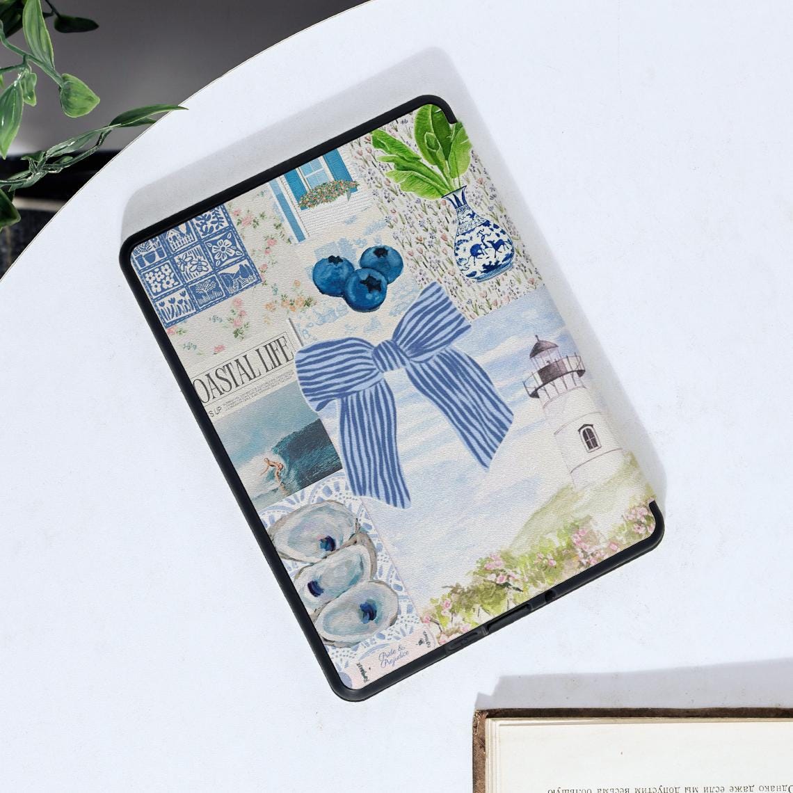 Cute Bow Collage Kindle Case For Paperwhite 1/2/3/4, Kindle 2019/2022, Kindle 10th 11th Gen, Kindle Paperwhite Cover, Paperwhite Case