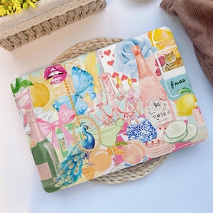 Scrapbook Cute Cartoon Hard Protective Macbook Case Laptop Cover for MacBook Air 15/13 Inch M3 M2 M1, MacBook Pro 13/14/16 inch 2020-2024