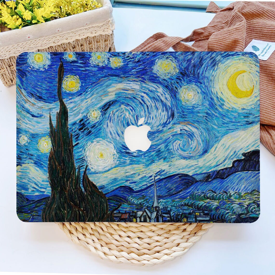 Van Gogh Starry Night Macbook Case for Macbook Air 2020 Case Etsy — free download