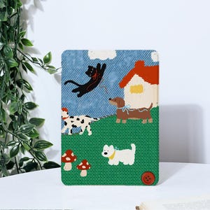 Cartoon Puppy Kindle Case For Paperwhite 1/2/3/4, Kindle 2019/2022, Kindle 10th 11th Gen, Kindle Paperwhite Cover, Paperwhite 2021 Case