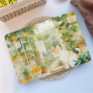 Cartoon Kitten Macbook Case Harde Beschermende Macbook Case Laptop Cover voor MacBook Air 15/13 Inch M3 M2 M1 MacBook Pro 13/14/16 inch2020-2024