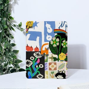Cartoon Collage Art Kindle Case For Paperwhite 1/2/3/4, Kindle 2019/2022, Kindle 10th 11th Gen, Kindle Paperwhite Cover Paperwhite 2021 Case