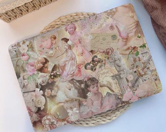 Renaissance Pink Hard Protective Macbook Case Laptop Cover for MacBook Air 15/13 Inch M3 M2 M1, MacBook Pro 13/14/16 inch 2020-2024