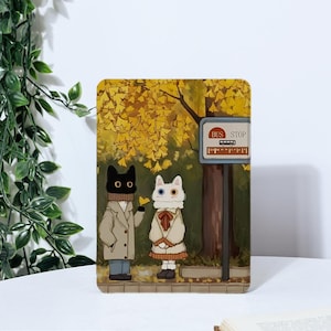 Two Little Cats Kindle Case For Paperwhite 1/2/3/4, Kindle 2019/2022, Kindle 10th 11th Gen, Kindle Paperwhite Cover Paperwhite 2021 Case