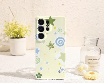 Cartoon Stars Samsung Phone Case Phone Case for Samsung Galaxy S25 S24 S23 S22 Plus Ultra Galaxy S Phone Case Galaxy A Phone Case