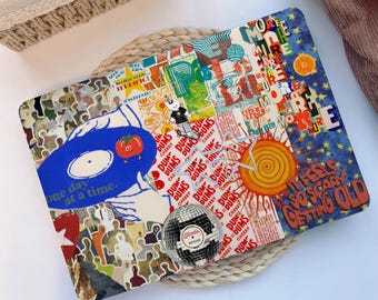Bunte Collage Macbook Hülle Hartschale Macbook Fall Laptop Abdeckung für MacBook Air 15/13 Zoll M3 M2 M1 MacBook Pro 13/14/16 Zoll 2020-2024
