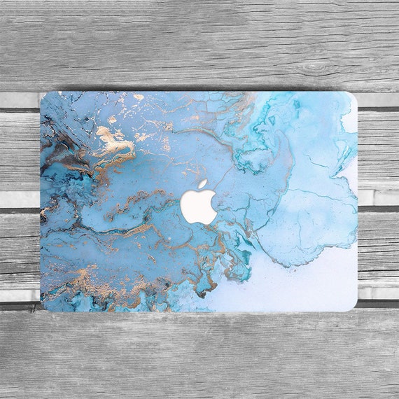 blue marble macbook air case