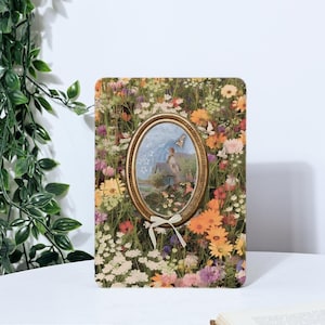Artistic Mirror Flower Kindle Case For Paperwhite 1/2/3/4, Kindle 2019/2022, Kindle 10th 11th Gen, Kindle Paperwhite Cover, Paperwhite Case