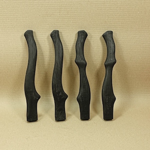 Lot von 4 x 15&quot; Axt-Stiel (370 mm) Gebrannt