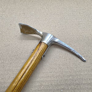 Rare Unusual Walking Stick Pickle Axe Ice Axe Eispickel