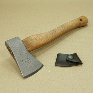 Small Bushcraft Hatchet: Carbon Steel Camping Axe