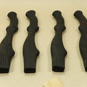 Lot von 4 x 15&quot; Axt-Stiel (370 mm) Gebrannt